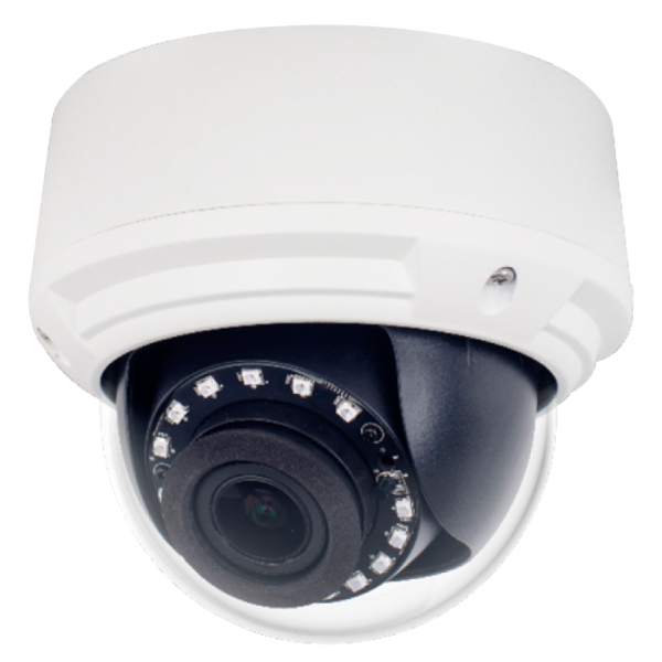 Eagle Eye DD11 Outdoor Vandal Dome Camera with 8Mpx (H265, IR, IP66, IK10, DarkSight, 3.3mm-12m Moto lens, POE)